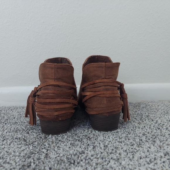 Camel Fringe booties - Picture 4 of 6